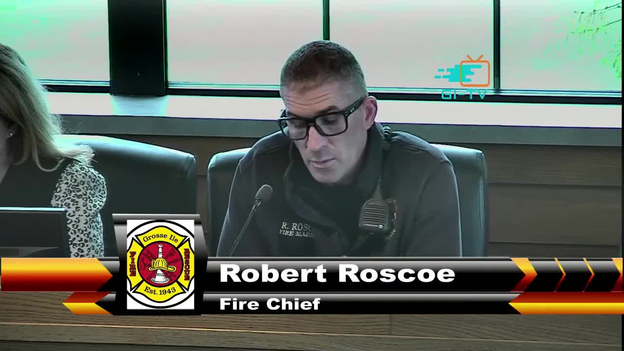 Grosse Ile Fire Department highlights training and community events in latest report