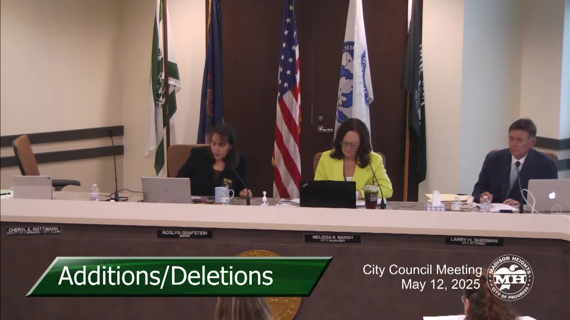 Madison Heights City Council declares May 2025 National Police Week