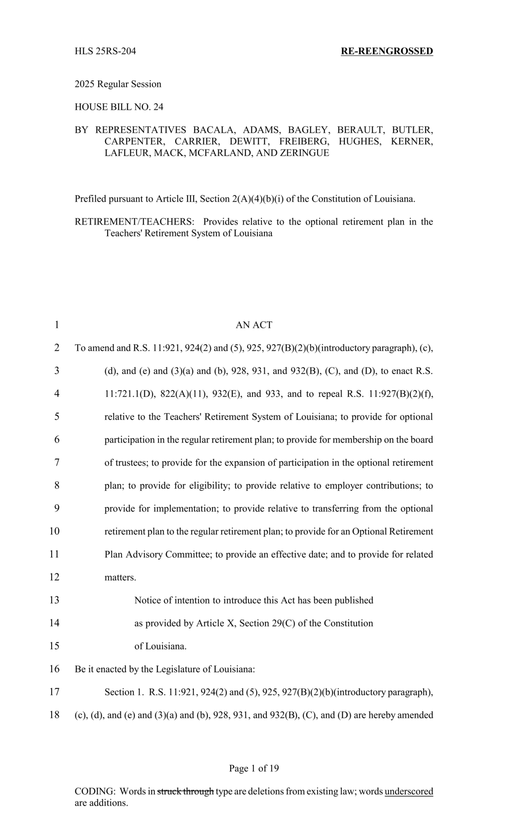 Louisiana education boards adjust Teachers' Retirement contributions starting July 2025