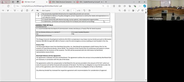Council Member advocates for timely funding to secure fire services for Otsego