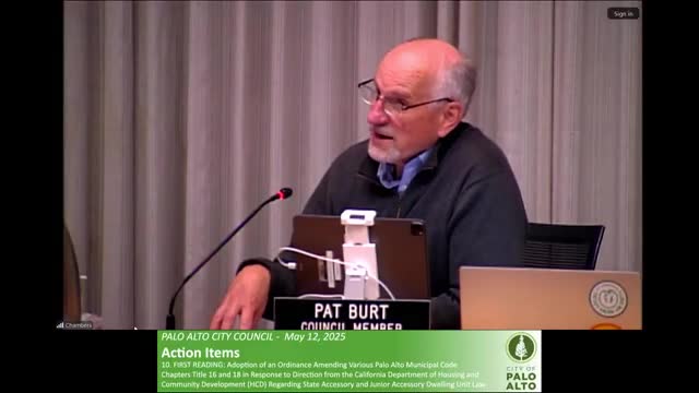 City Council reviews SB 9 updates and expanded ADU policies in unanimous decision