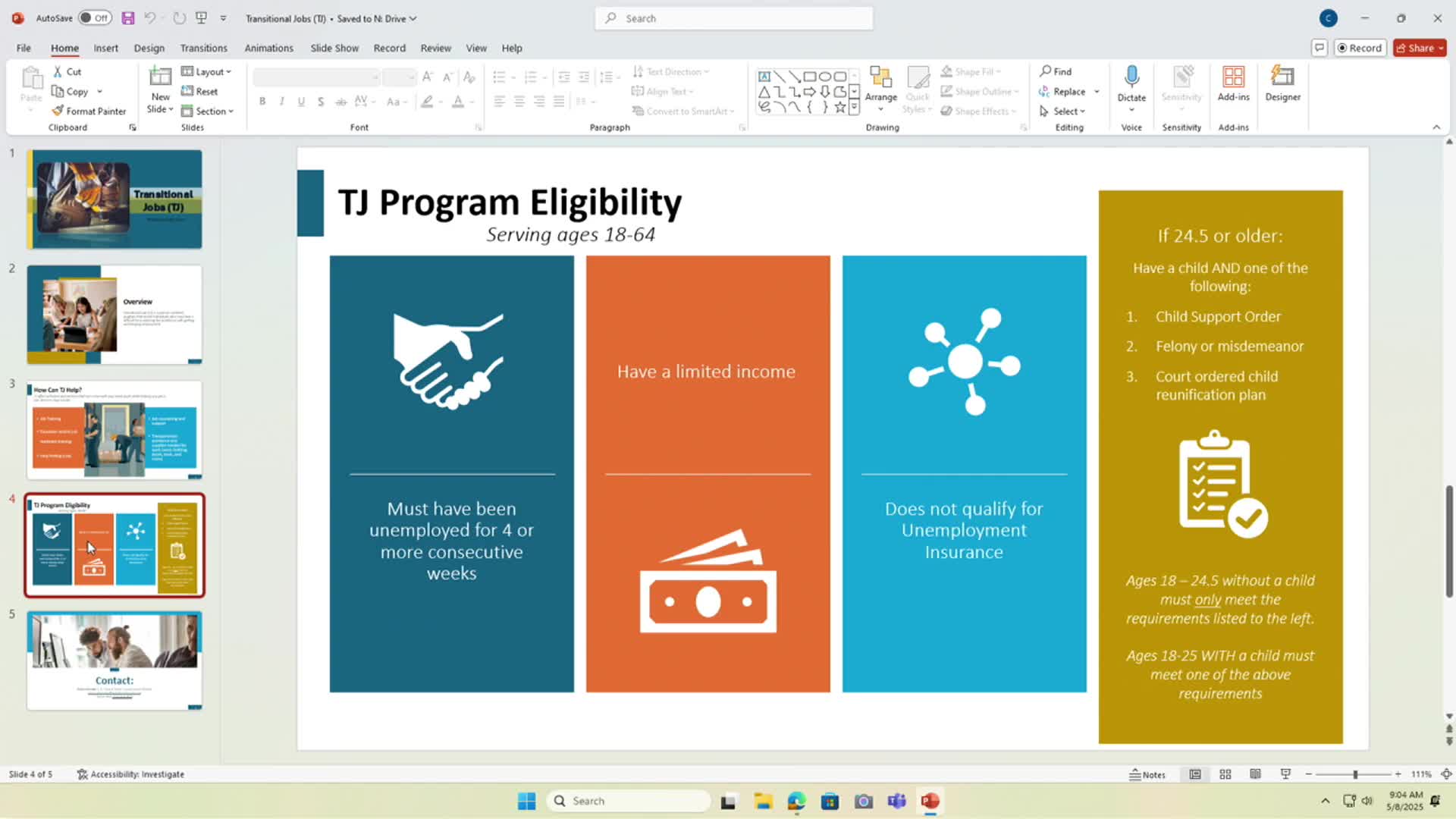 Wisconsin employment program targets unemployed residents with children for support