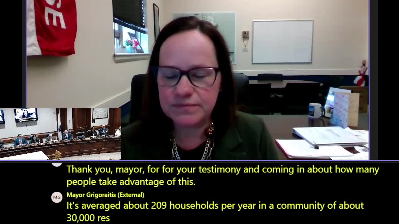 Michael Memelow advocates for Massachusetts Against Discrimination Fund in committee hearing