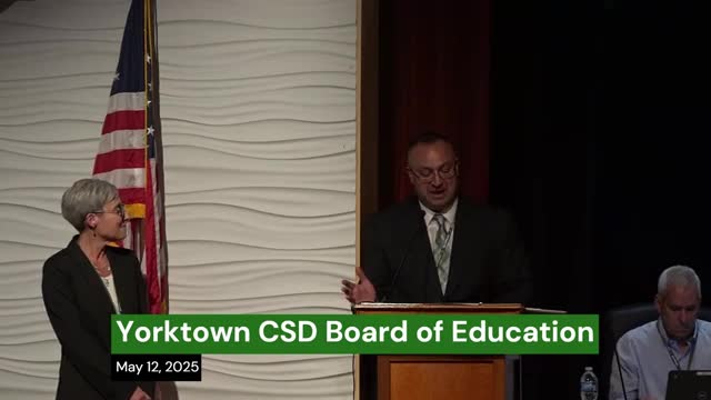 Yorktown celebrates tenure achievements for assistant superintendents Lisa Sanfilippo and Deirdre Hamelin