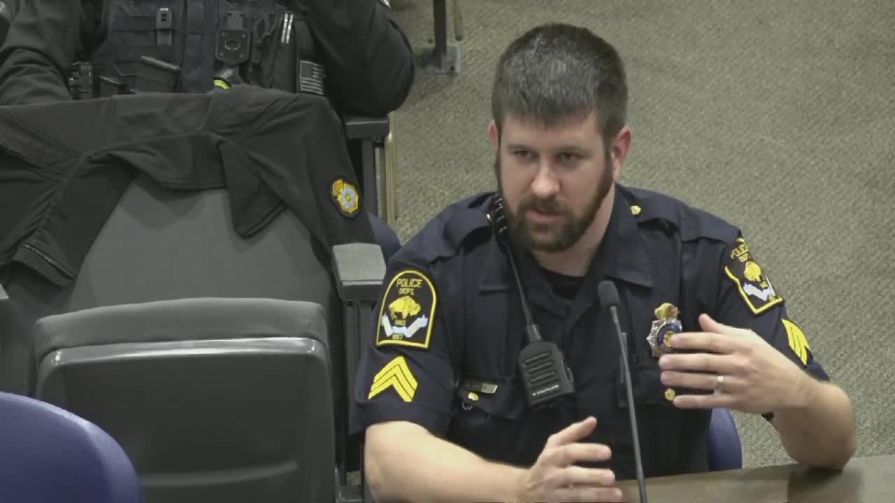 Omaha Police officers call in incidents from outside Crush nightclub