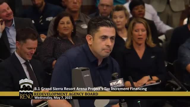 Reno City Council Supports Grand Sierra Resort Arena Project Boosting Economy and Community