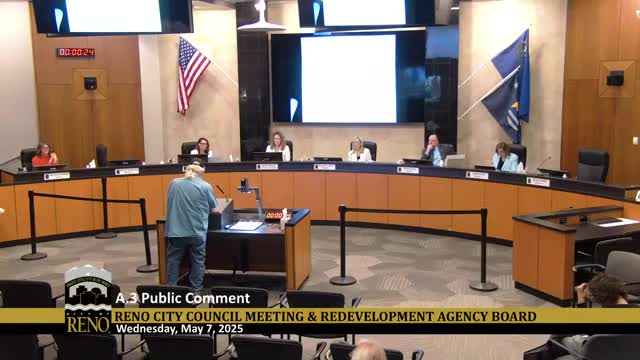 Reno Recreation Chair Bronson Urges Review of City Boards Amid Volunteer Hiatus