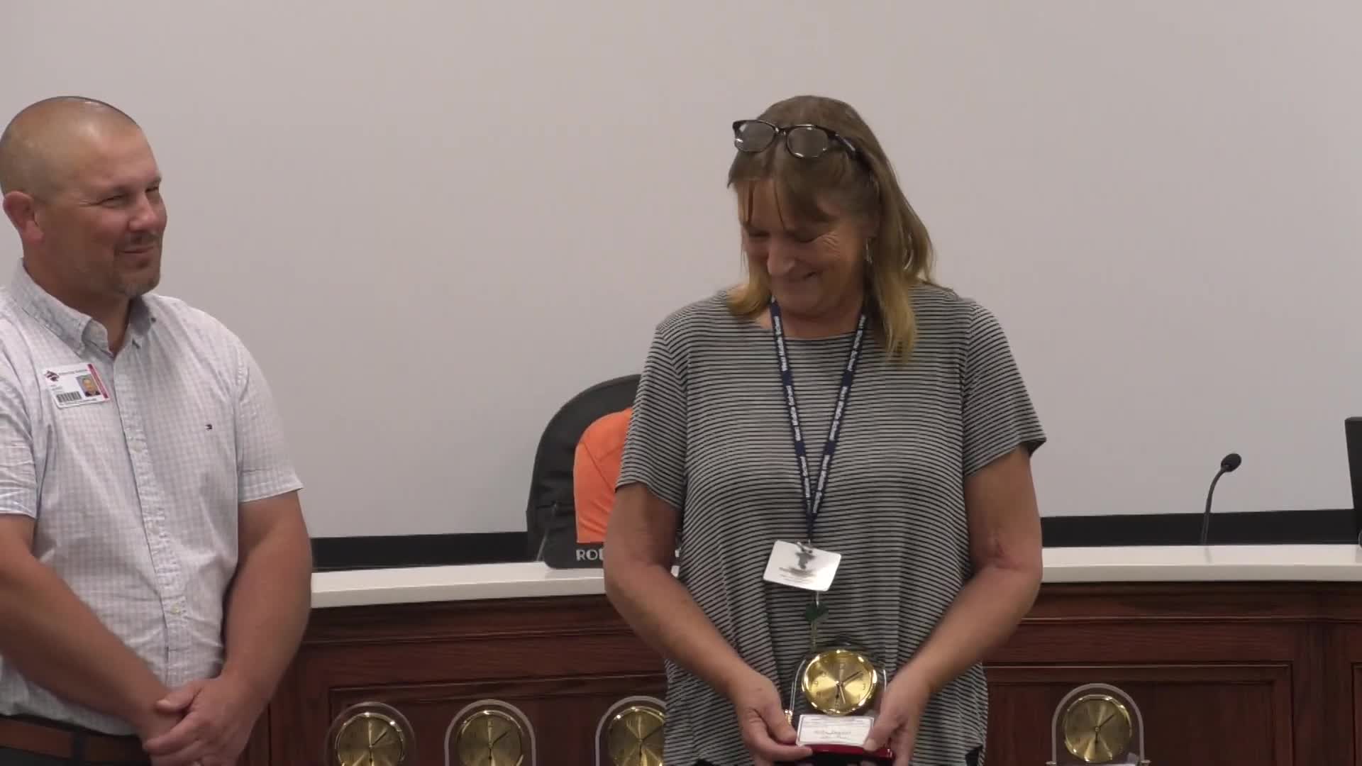 Palm City Schools celebrates Randy Entin's retirement after years of service
