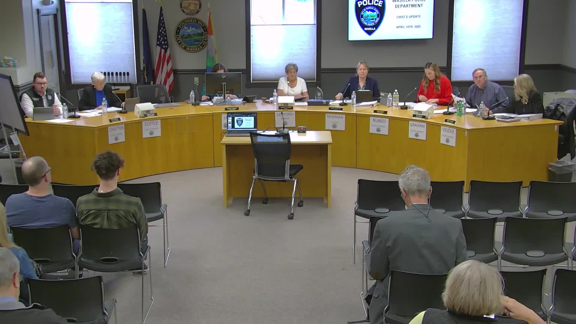 Mayor Ledford proclaims National Telecommunicators Week in Wasilla