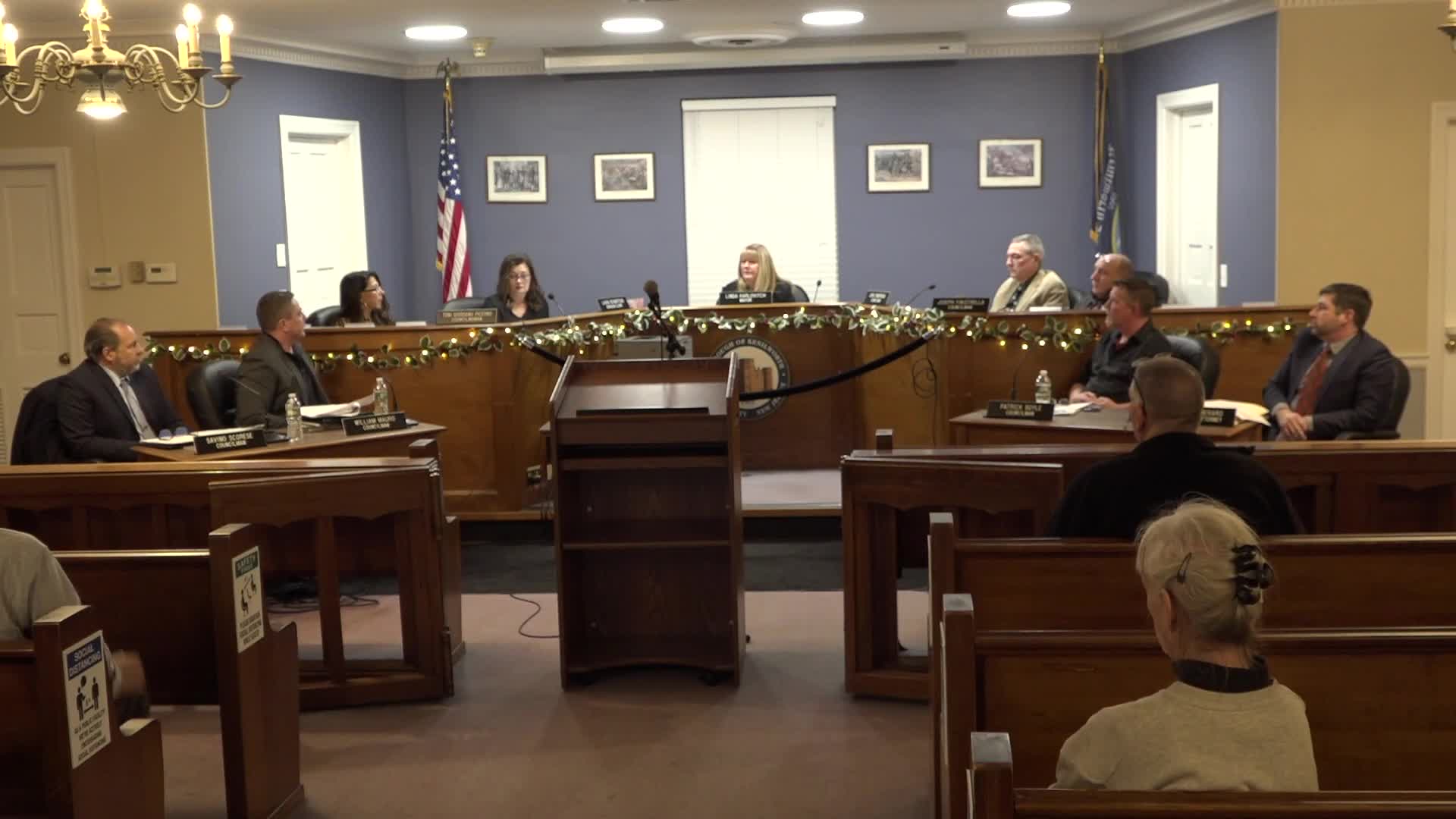 Kellerworth Council approves harbor consultant resolution and opens public floor