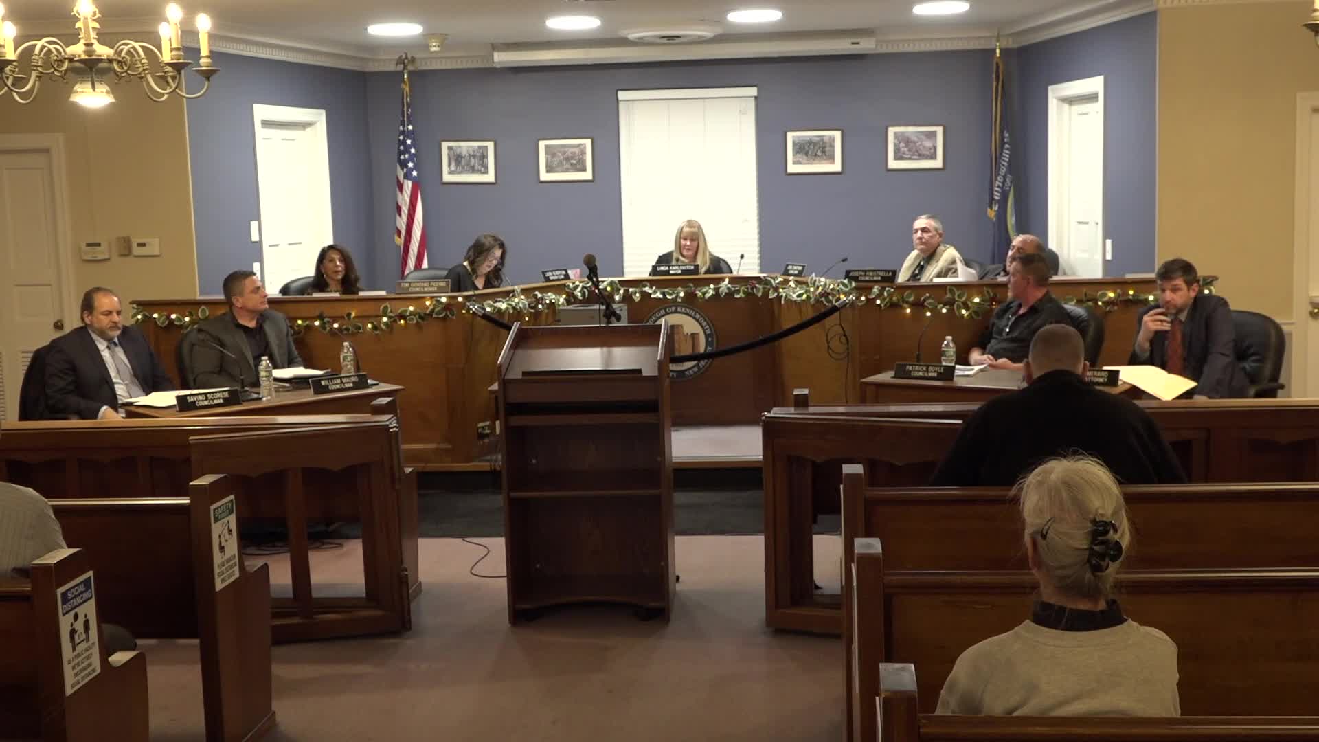 Council honors Sean Zimmerman for his service and mentorship to the borough