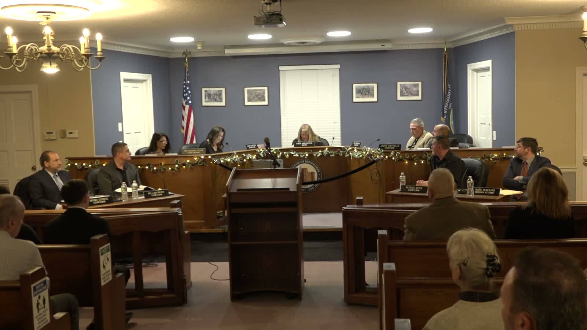 Kenilworth swears in two probationary police officers; resolution approved unanimously