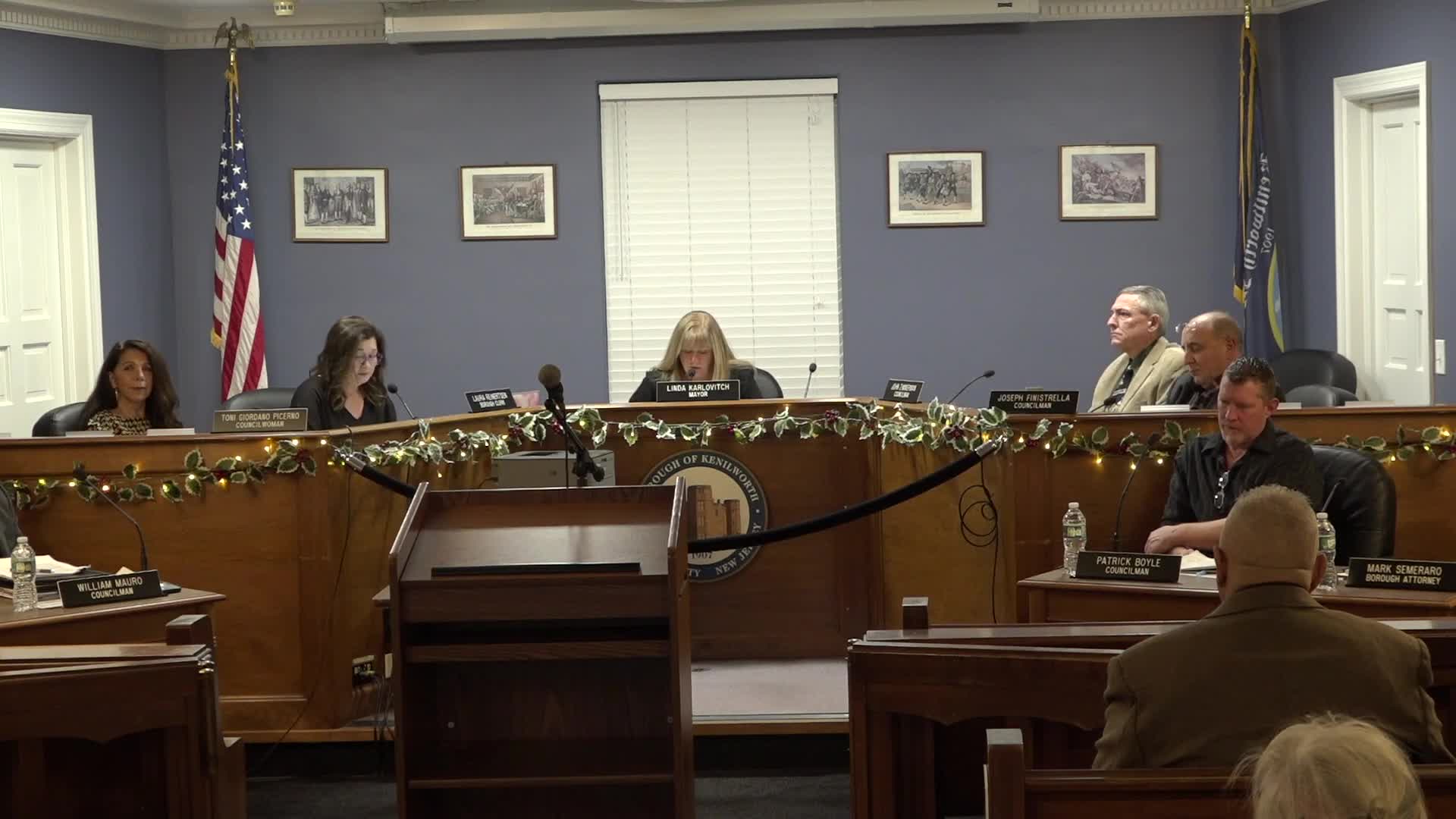 Mayor Horowitz welcomes back Borough Clerk Lauren to community role