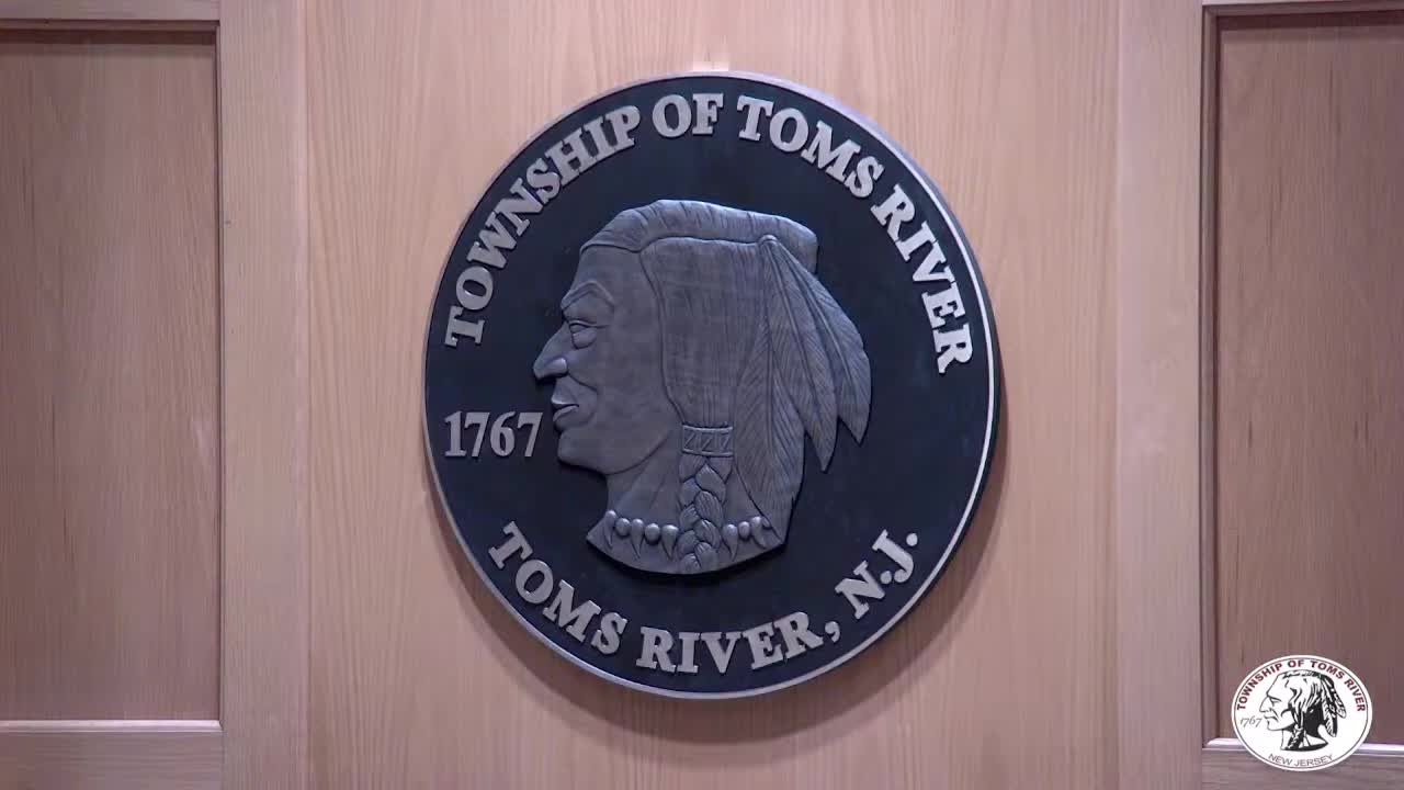 Toms River Township Council honors Joseph H Vicari during January meeting