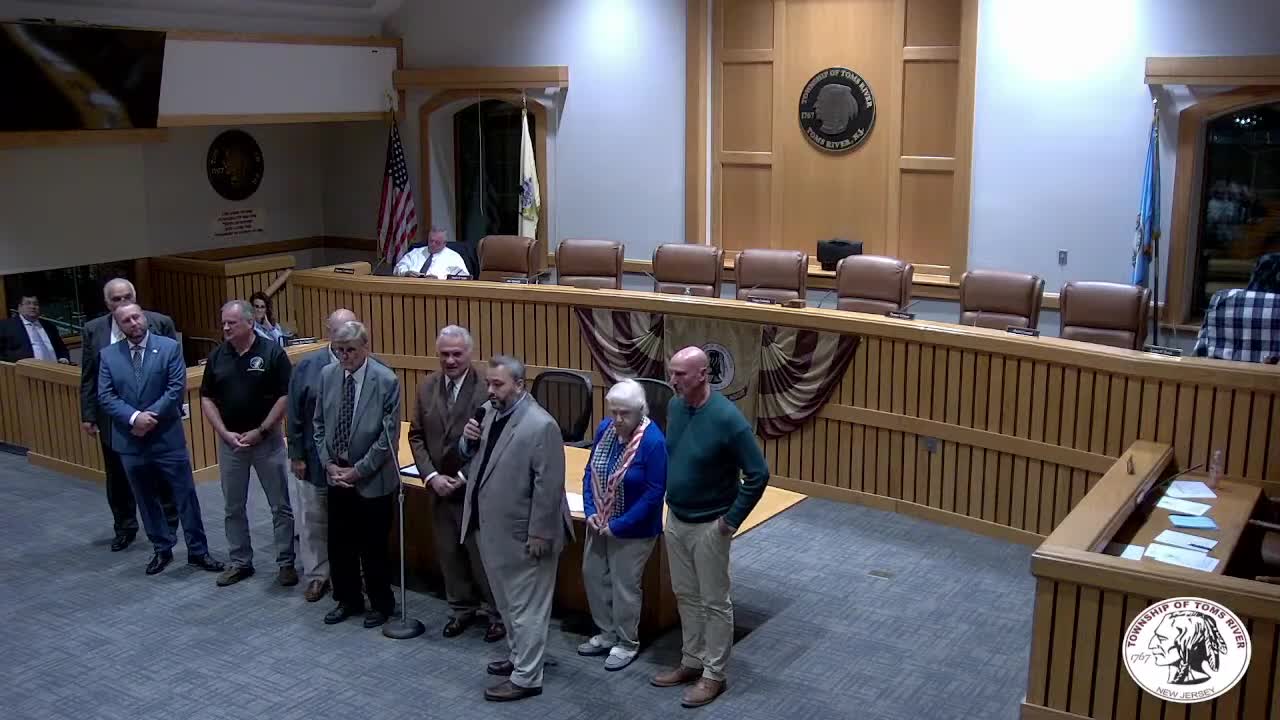 Joe Ficari honored for decades of service to Toms River community