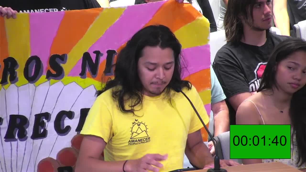 Destiny Garcia advocates for quality interpretation at public meetings