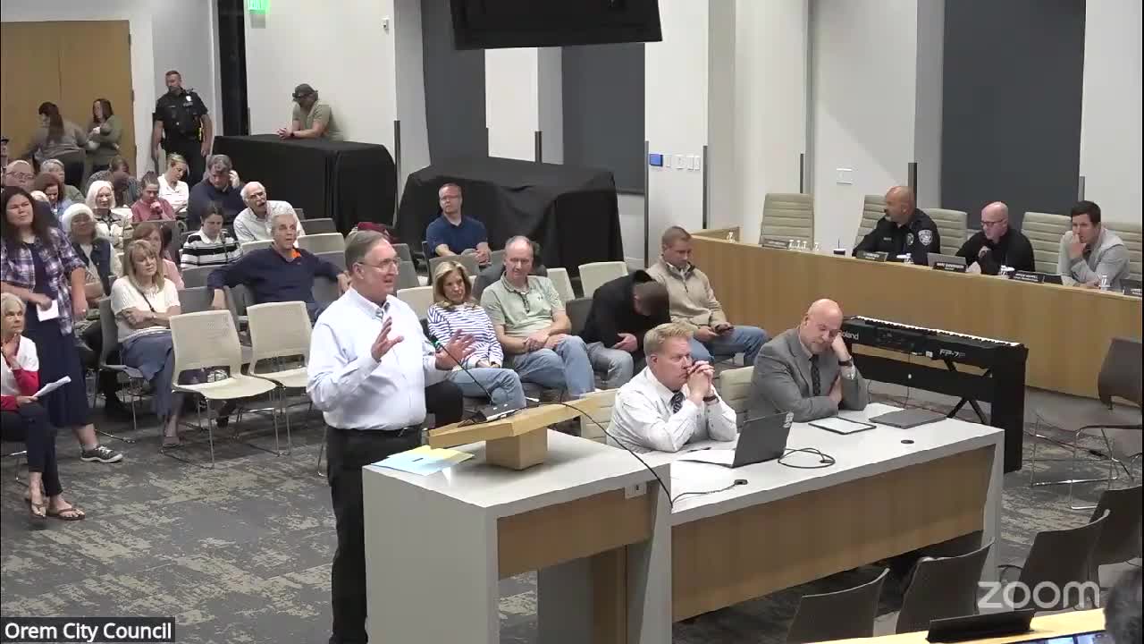 Orem residents debate zoning changes amidst concerns over density and community heritage