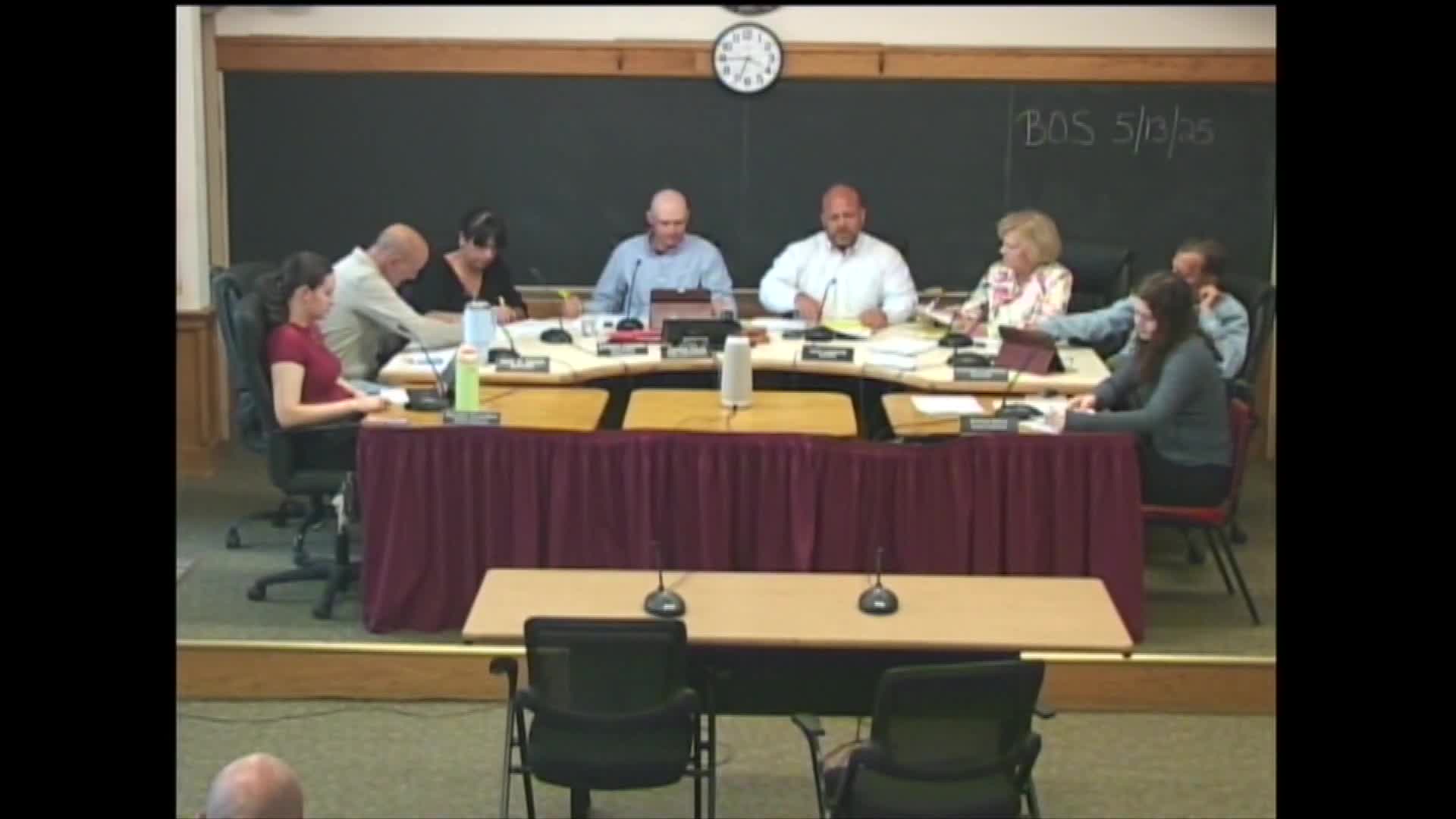 Charlton Select Board approves pole installations for new homes on Denfield and East Bayless Roads