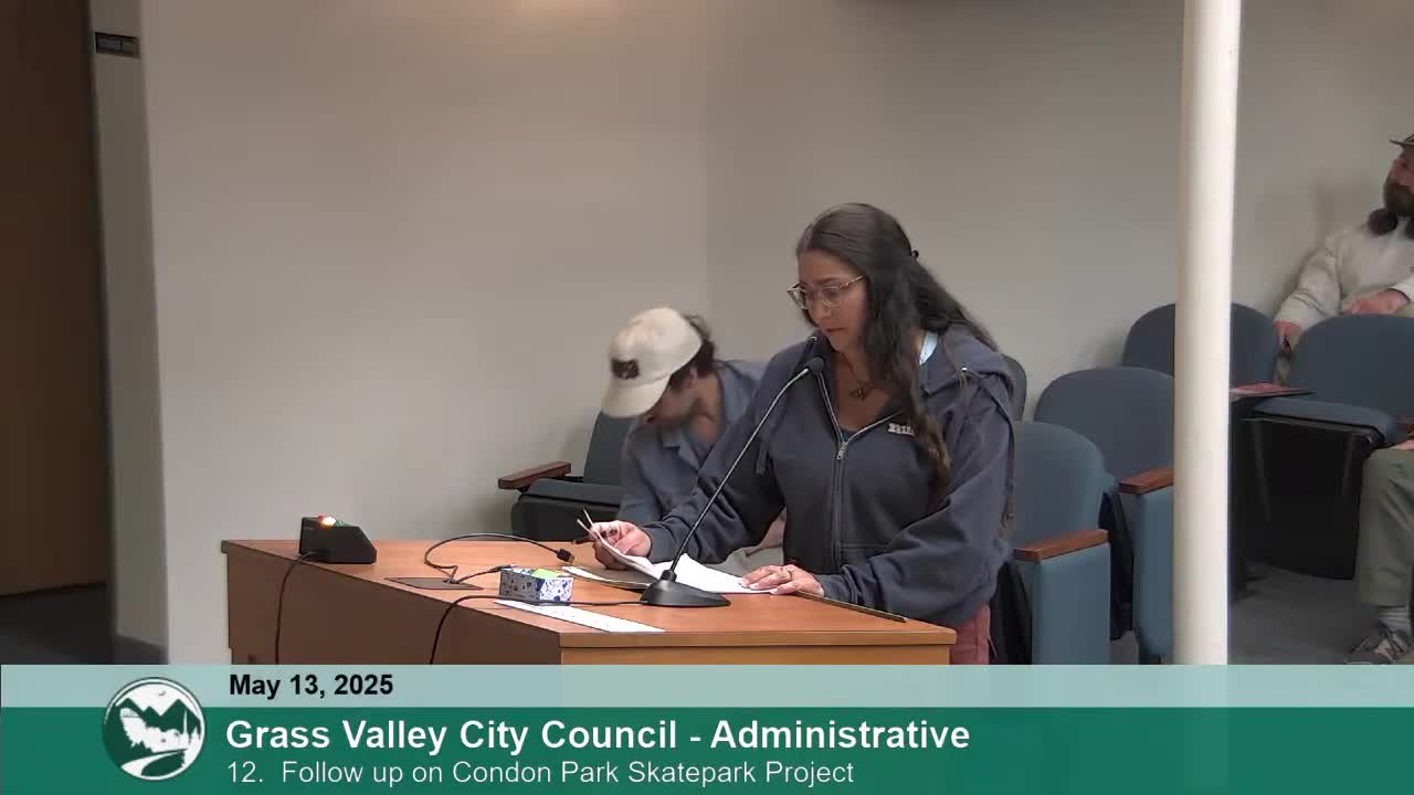 Grass Valley community rallies to save Condon Skate Park from demolition