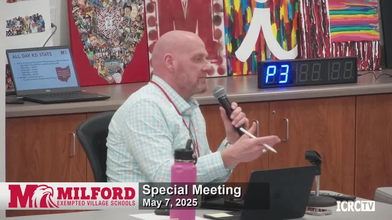Milford school district discusses impact of enrollment growth and full-day kindergarten benefits