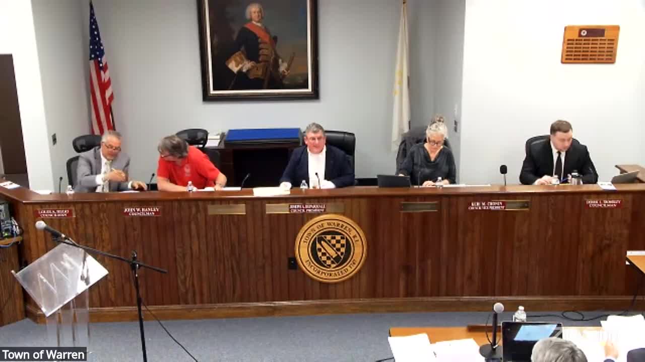 Warren Council approves request for tree planting plan at Burris Hill Park