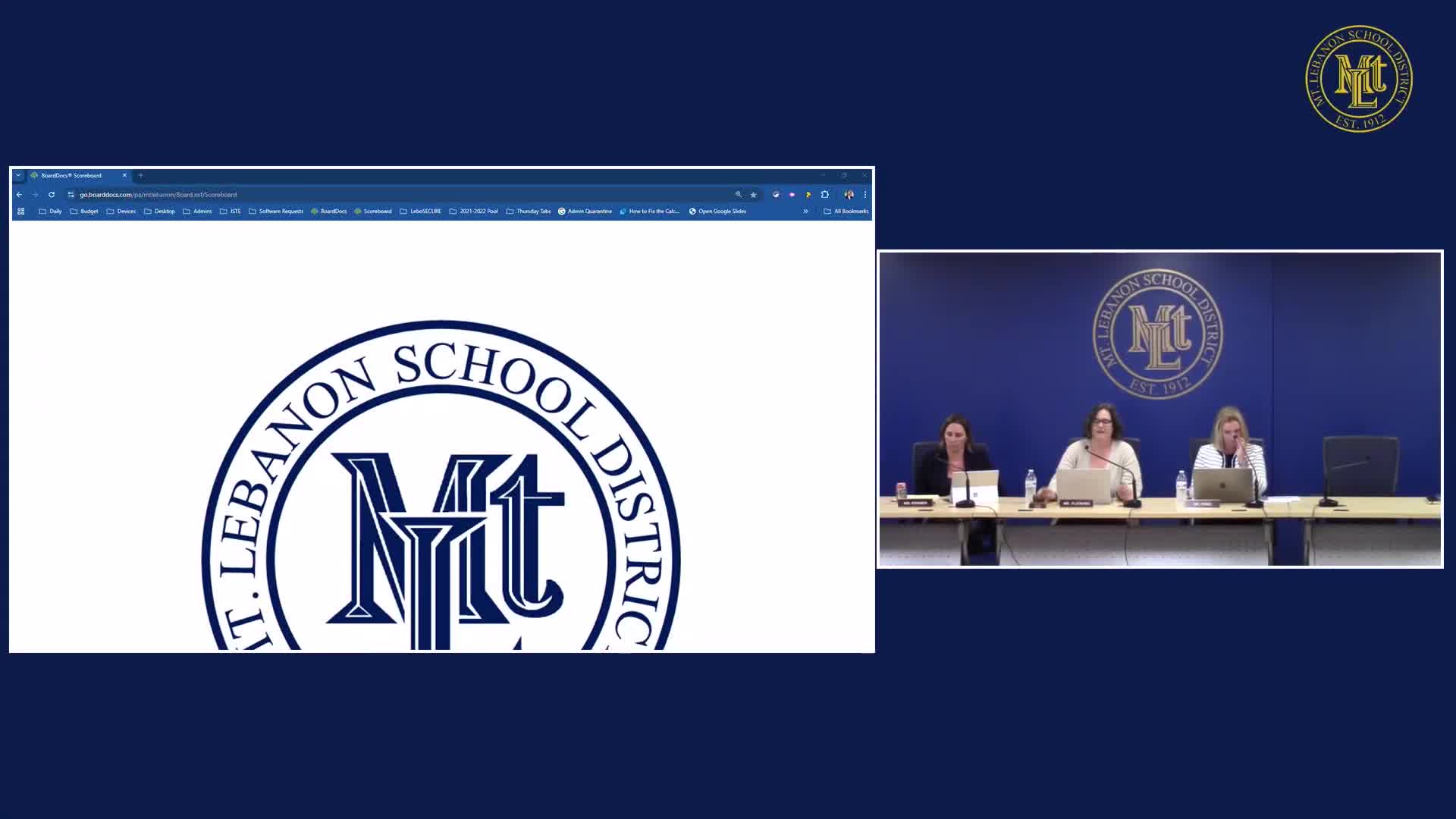 Mount Lebanon School Board reviews 2025-26 budget with proposed tax increase
