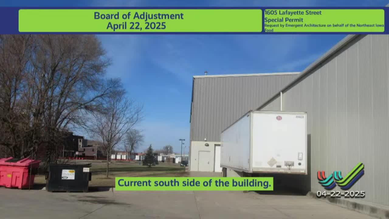 Northeast Iowa Food Bank approved for expansion at 1605 Lafayette Street