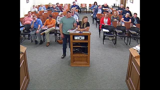 Troy homeowner Amy Wilt voices concerns over proposed manufacturing site near residence