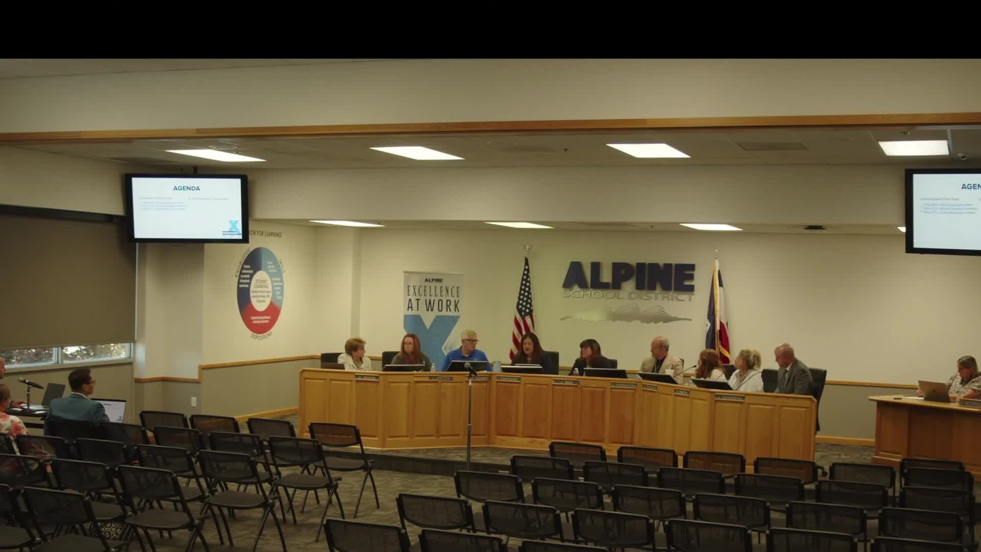Alpine School District board passes revised harassment policy and celebrates graduation class