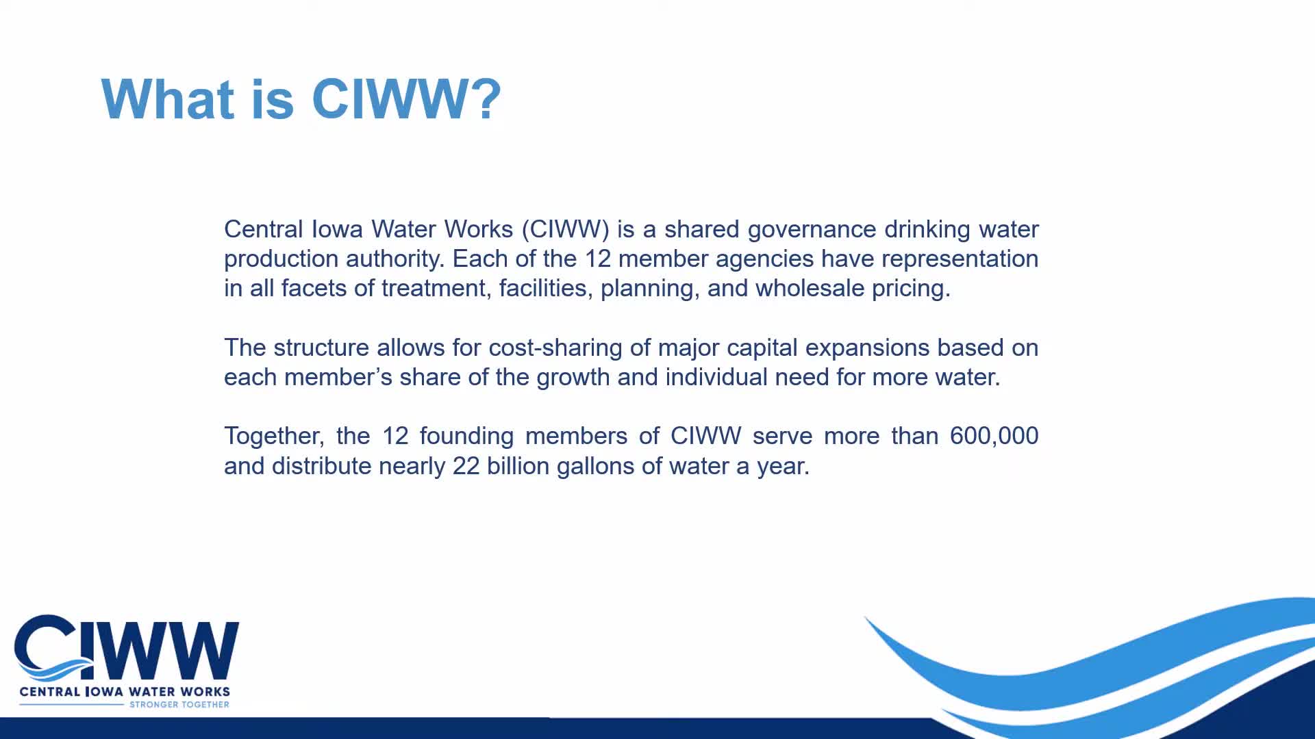 Central Iowa Water Works plans major expansion to meet future water demands