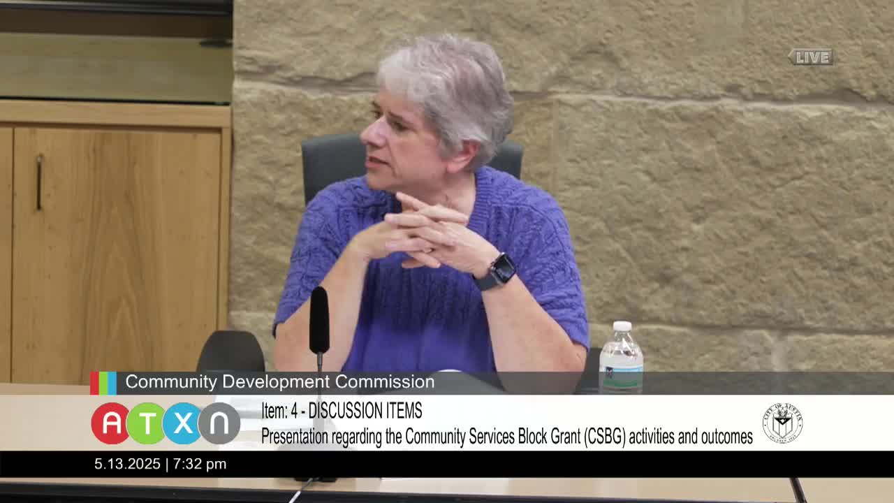 Austin officials discuss potential funding cuts to community services during city meeting