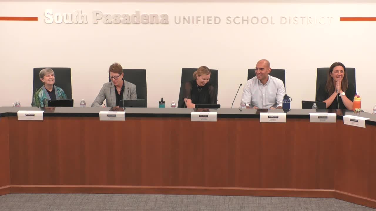 Bill Buckley receives South Pasadena School District's Golden Apple Award for volunteer service