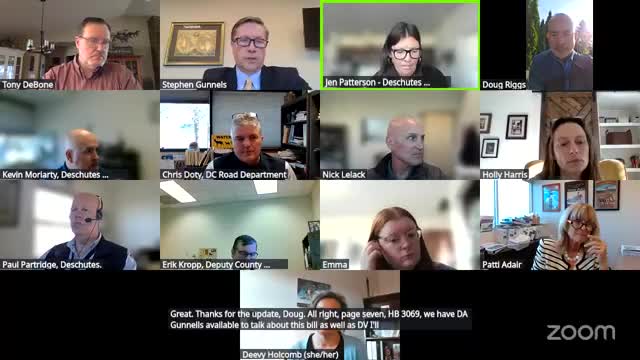 Deschutes County officials seek changes to bill that would centralize CJC grant decision-making