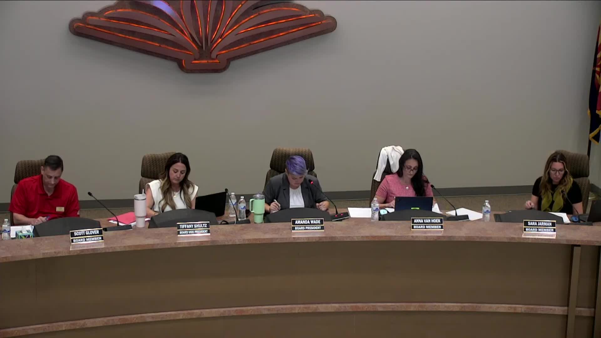 Higley School Board approves budget revisions and discusses potential override for raises