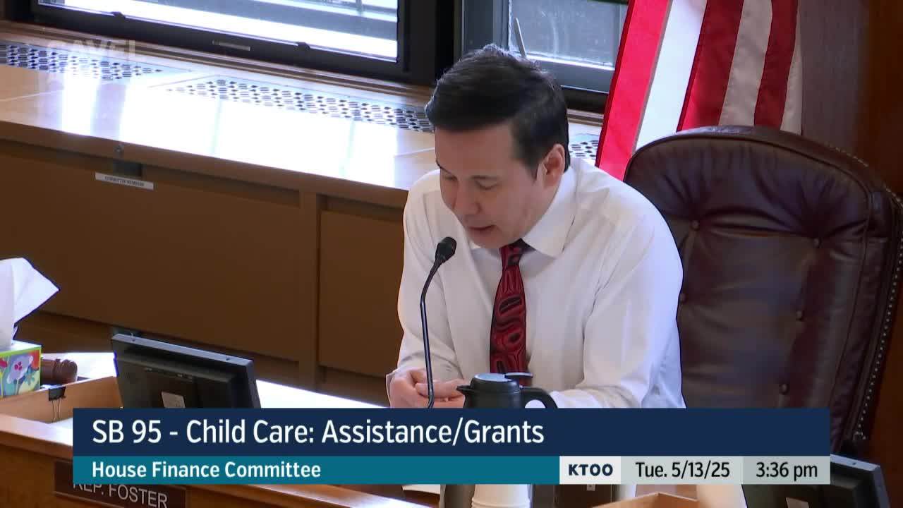 Alaska House Finance Committee advances SB 95 focusing on childcare funding