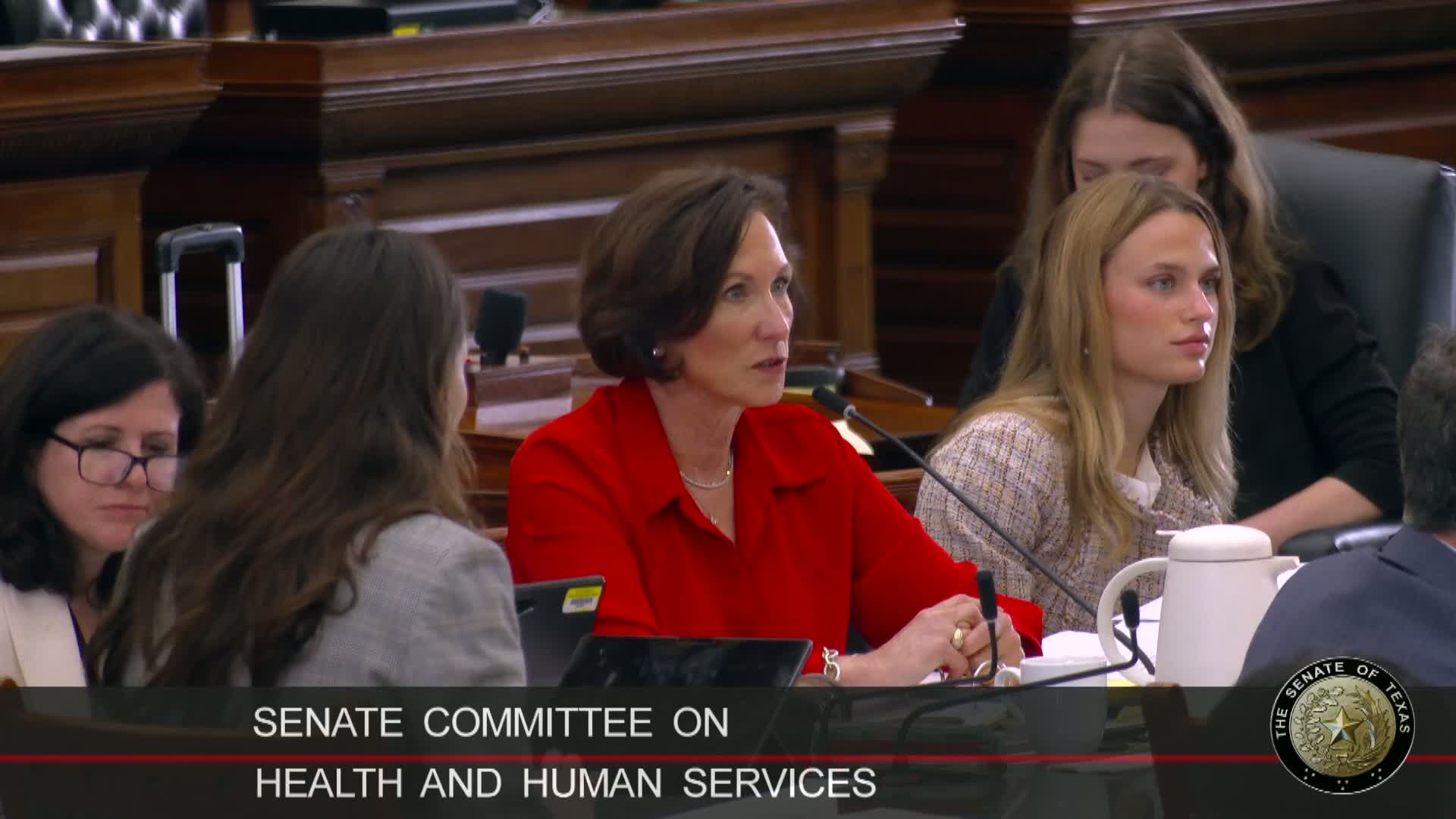 Senators Hall and Perry debate credentialing barriers in healthcare market competition