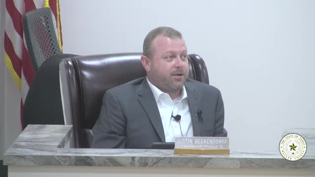 Waller County Considers Funding Strategies for Local Infrastructure Growth