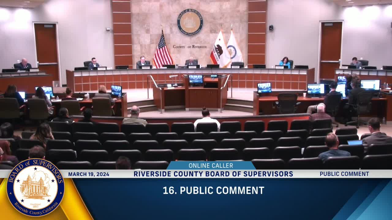 Brad Anderson raises concerns over Palm Springs Cemetery District meeting protocols