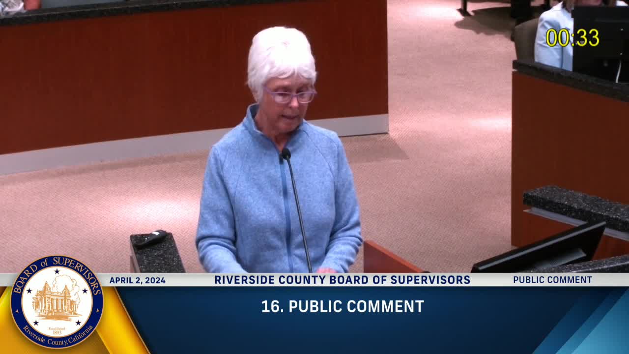 Colleen Strong raises concerns over cloud seeding and public safety at local board meeting