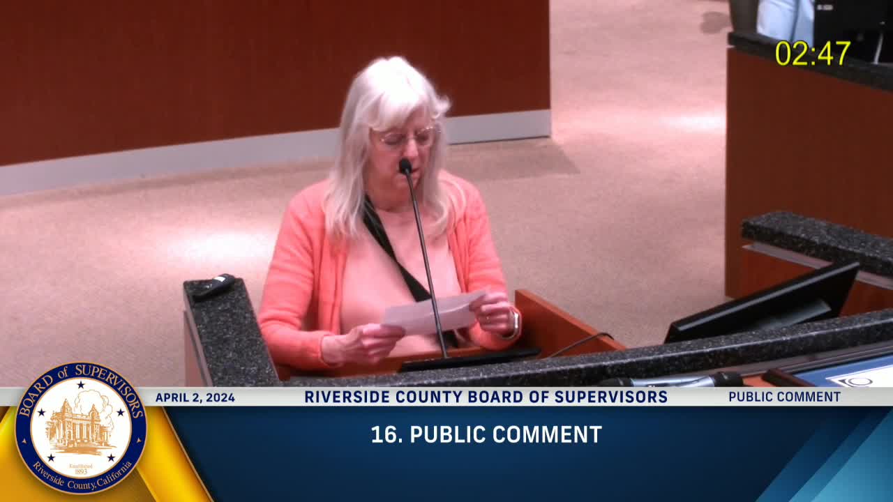 Riverside residents demand accountability for uncounted ballots in election aftermath