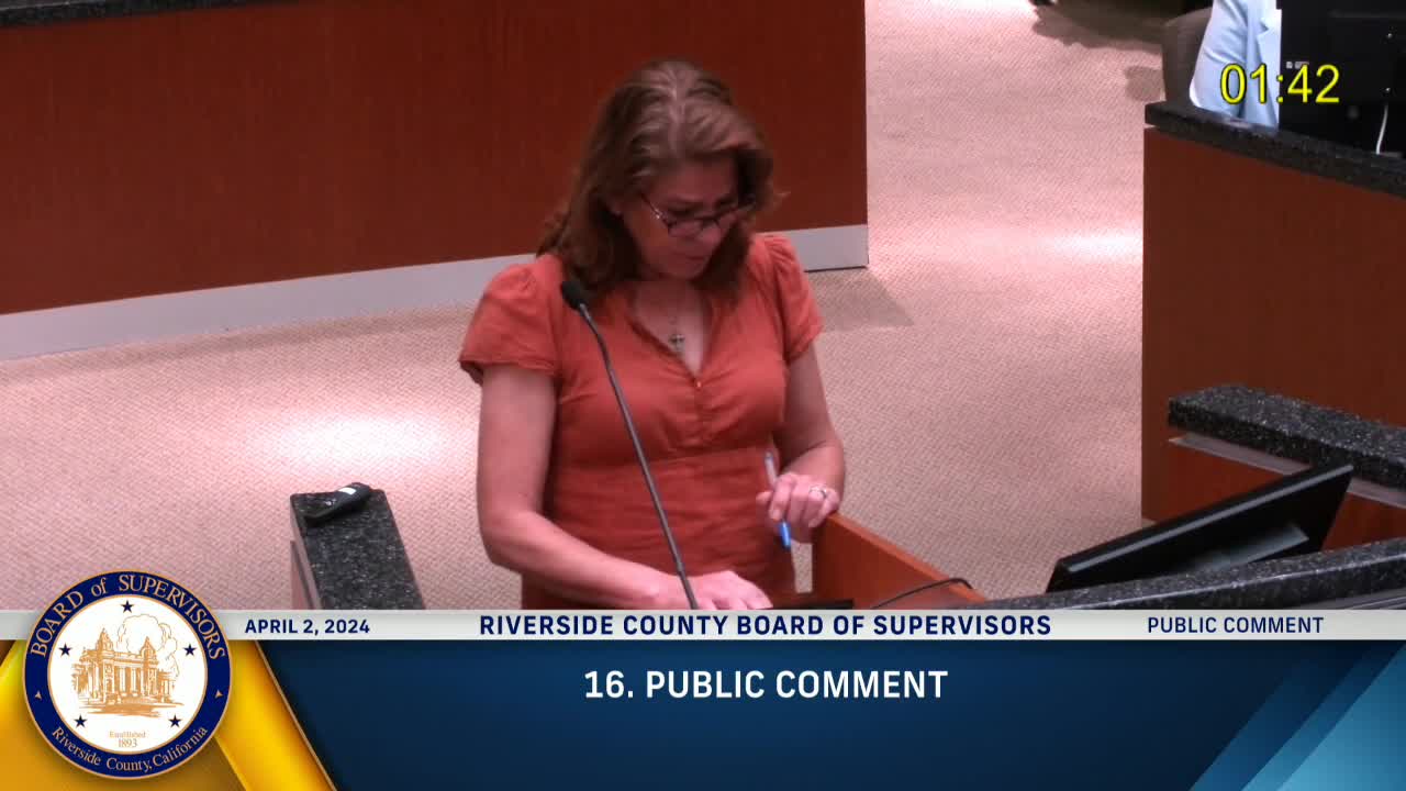 Riverside County voters voice concerns over election certification process