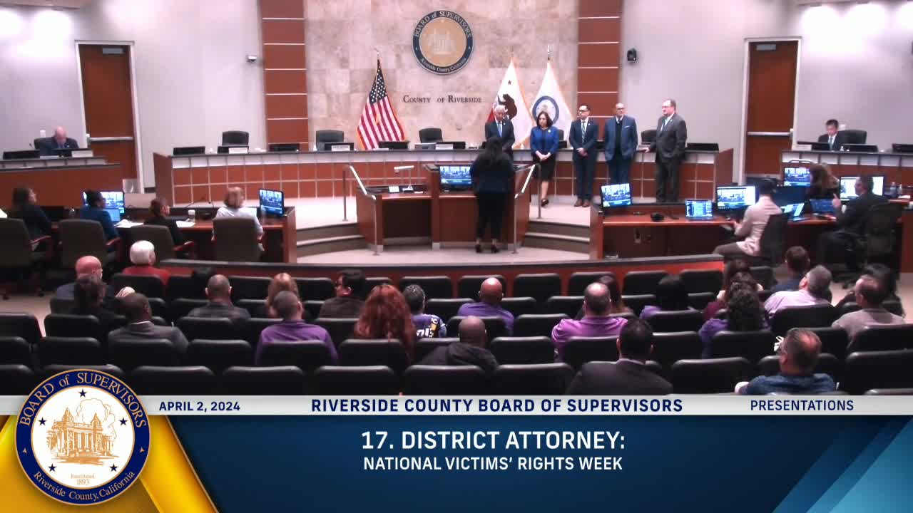 Community honors crime victims at National Crime Victims Rights Week events