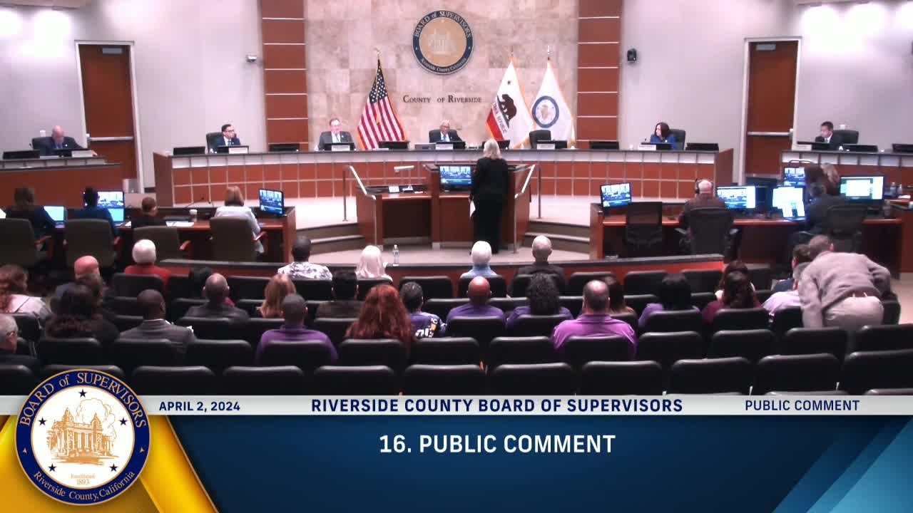 Riverside County discusses election certification standards and voter accuracy issues