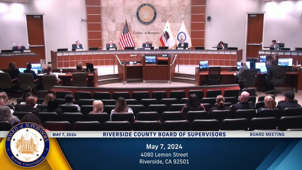 Doctor Chang highlights Riverside County's Mental Health Month initiatives and events