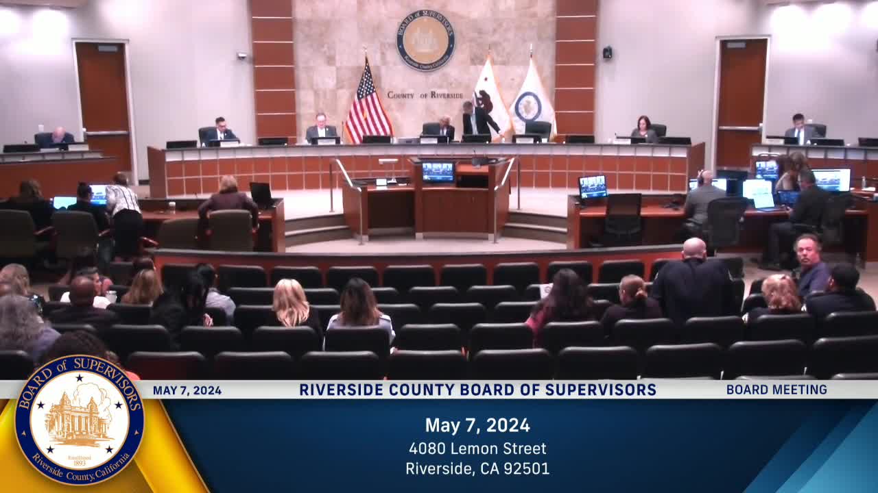 Riverside Supervisors Address Waste Management Issues and Community Concerns