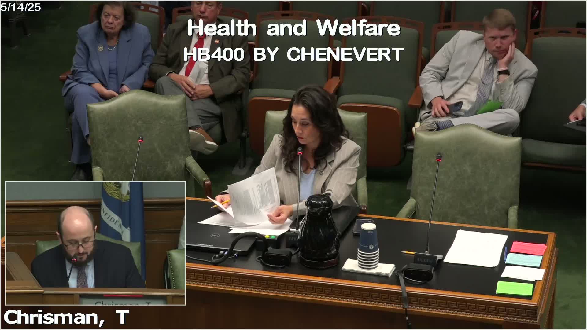 Representative Rivera discusses amendments for minors' medical consent and abuse reporting