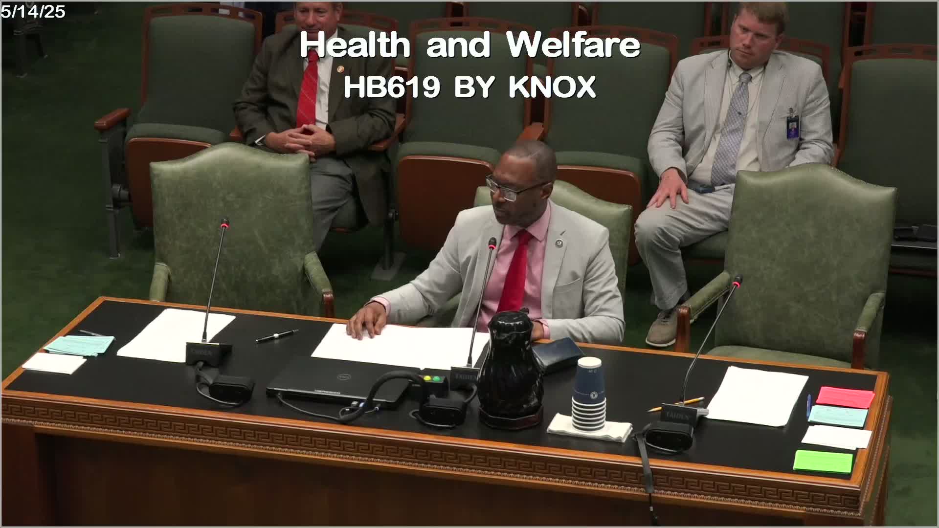 Representative Knox advances encampment bill with 22 amendments and reimbursement fund