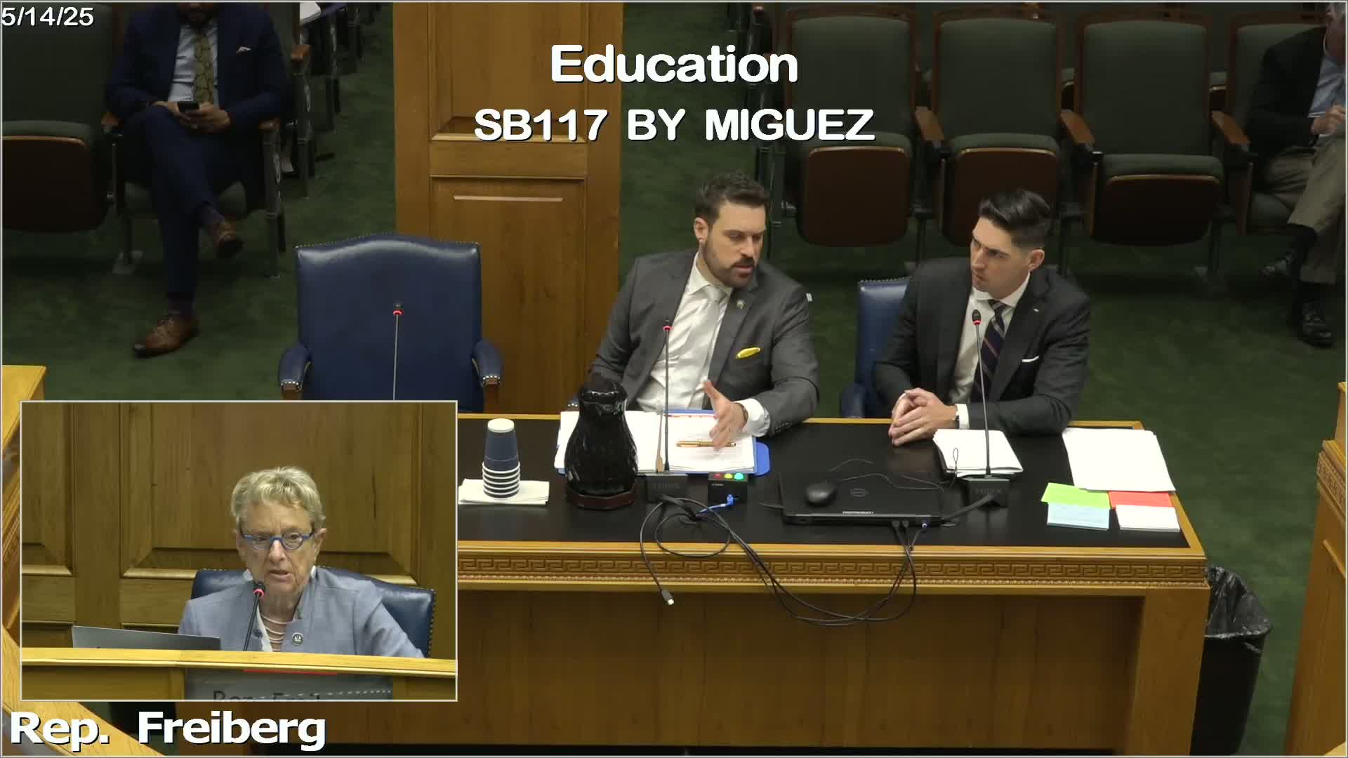 Representative Freiberg highlights bipartisan support for new school lunch legislation