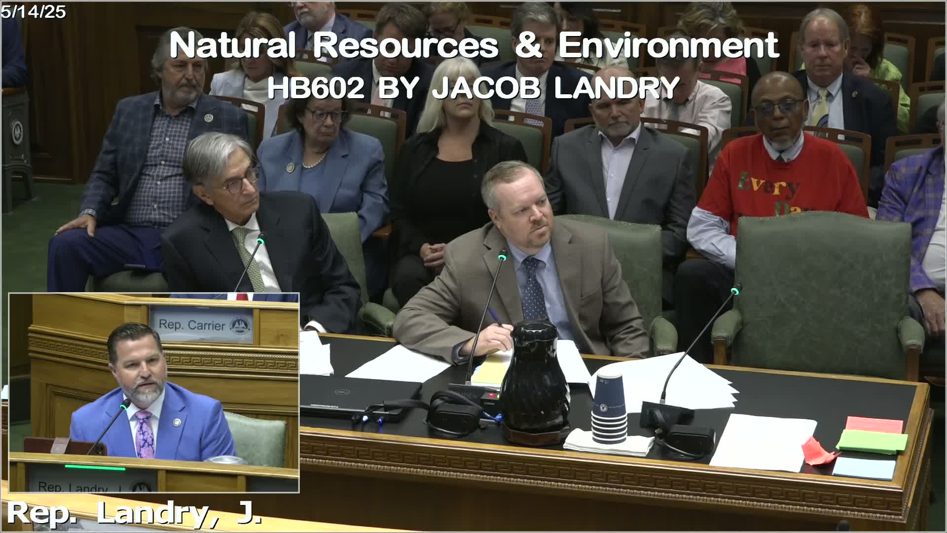 Representative Landry advances House Bill 602 for streamlined land remediation process