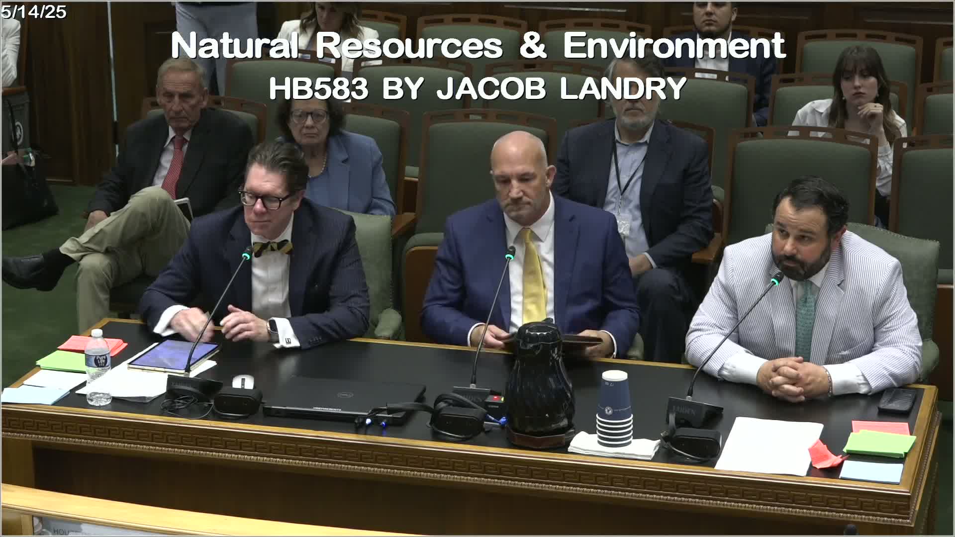 Lieutenant Colonel Waller supports HB 583 to enhance electric grid security
